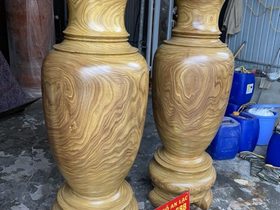 Lục bình gỗ cẩm vàng 1m79 đường kính 56cm (anh Tùng - Ninh Bình) 11 Lục bình (Anh Tùng - Ninh Bình)