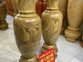 Lục bình gỗ cẩm vàng 1m57 đường kính 47cm (anh Hùng - Thái Bình) 7 Lục bình (anh Hùng - Thái Bình)