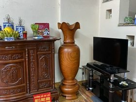 Lục bình gỗ hương đỏ 1m75 đường kính 56cm (anh Quang Anh - Hòa Bình) 6 Lục bình (anh Quang Anh - Hòa Bình)