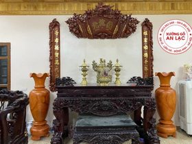 Lục bình gỗ hương đỏ 1m69 đường kính 52cm (anh Minh - Hà Nội) 10 (anh Minh - Hà Nội)
