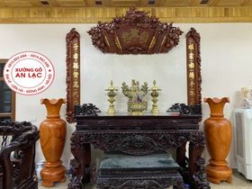 Lục bình gỗ hương đỏ 1m69 đường kính 52cm (anh Minh - Hà Nội) 11 (anh Minh - Hà Nội)