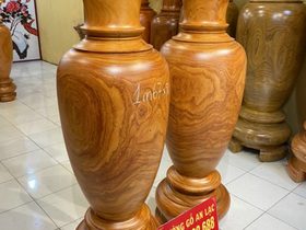 Lục bình gỗ hương đỏ 1m67 đường kính 50cm (anh Trọng - Hà Nội) 10 Lục bình (anh Trọng - Hà Nội)