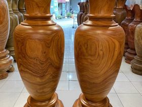 Lục bình gỗ hương đỏ 1m67 đường kính 50cm (anh Trọng - Hà Nội) 9 Lục bình (anh Trọng - Hà Nội)