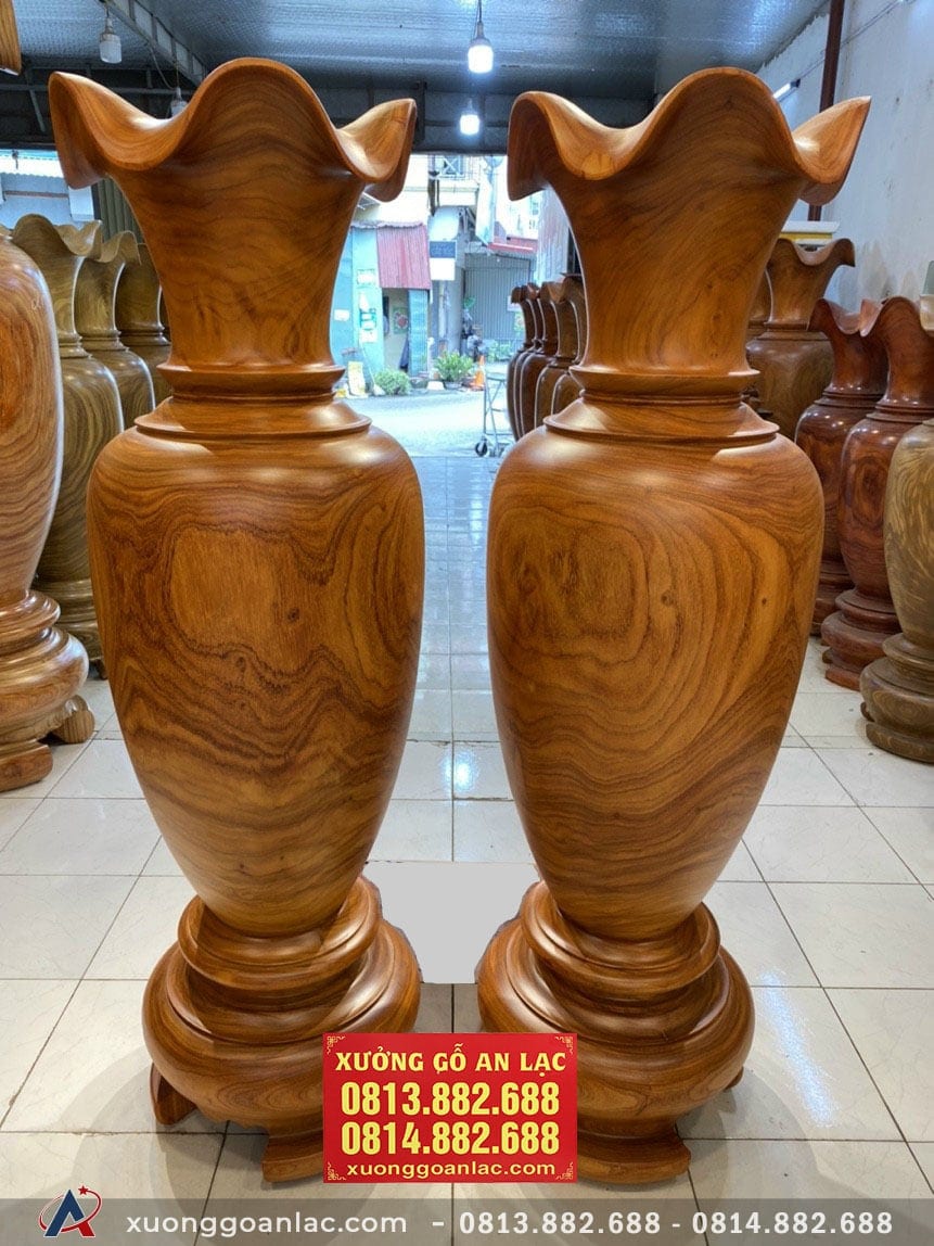 Lục bình gỗ hương đỏ 1m67 đường kính 50cm (anh Trọng - Hà Nội) 14 Lục bình (anh Trọng - Hà Nội)