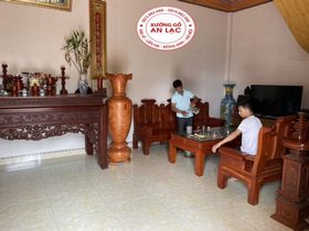 Lục bình gỗ hương đỏ 1m78 đường kính 58cm (chú Kha- Hà nội) 6 (chú Kha- Hà nội)
