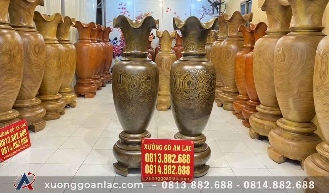 Lục bình gỗ mun đuôi công 157 đường kính 50cm (anh Sửu - Hà Nội) 10 Lục bình (anh Sửu - Hà Nội)