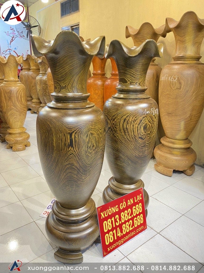 Lục bình gỗ mun đuôi công 157 đường kính 50cm (anh Sửu - Hà Nội) 13 Lục bình (anh Sửu - Hà Nội)