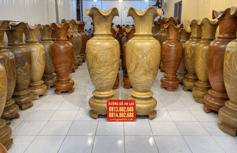 lục bình gỗ cẩm vàng vip 1
