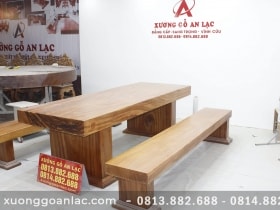 Bộ bàn ghế K3 gỗ hương xám hàng nguyên khối siêu vip (Anh Nam,Thái Bình) 7 chân k3 đẹp
