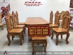 bộ bàn ăn của anh hoàn