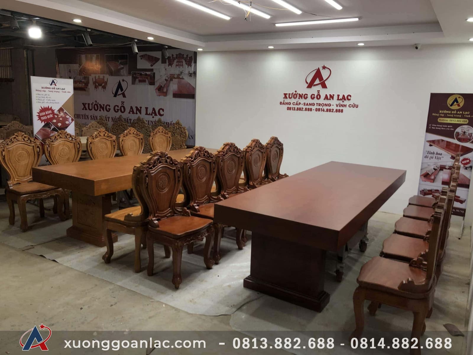 2 bộ bàn ăn gỗ gõ đỏ nguyên khối siêu vip (Anh Trưởng, Đồng Nai) 29 2 bộ bàn ăn nguyên khối của anh trưởng