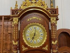 Đồng Hồ Tứ Trụ dát vàng Gỗ Hương Đá 2m30 (anh Văn - TP. Vinh) 7 đồng hồ sunny