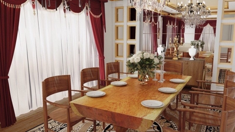 5 lợi ích khi mua nội thất gỗ tại Xưởng gỗ An Lạc 1 Bàn ăn gỗ nguyên khối