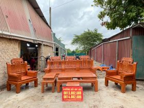 bàn ghế aau á chương voi gỗ hương đá