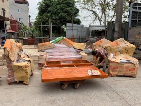 bàn ghế hoàng gia gỗ hương đá