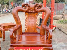 ghế đơn bộ bàn ghế minh quốc đào gỗ hương