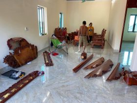 bàn giao nội thất gỗ