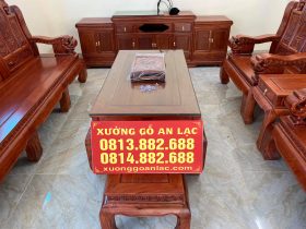 bàn ghế âu á chương voi gỗ hương