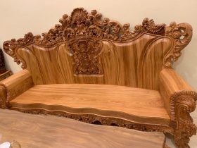 bàn ghế hoàng gia gỗ hương đá