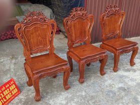 Bộ bàn ăn nguyên khối siêu vân và 10 ghế louis hoàng gia đục 2 mặt (Anh Tuấn, TP Hồ Chí Minh) 16 Bo ban an nguyen khoi sieu van va 10 ghe louis hoang gia duc 2 mat 7