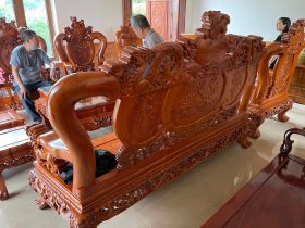 ghế minh quốc gỗ hương đá