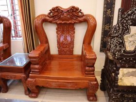 ghế minh quốc gỗ hương đá