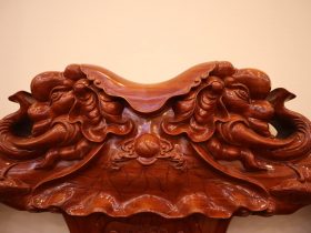 đỉnh ghế minh quốc voi gỗ hương đá