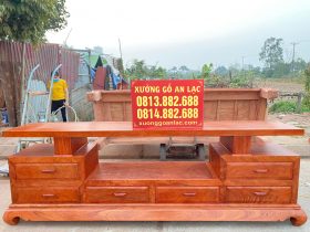 Bo ban ghe Minh quoc voi chien tay cot 12 go huong da 7