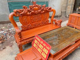 ghế minh quốc nghê bảo đỉnh gỗ hương đá