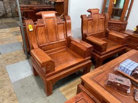 bàn ghế âu á gỗ hương đá