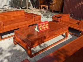 sofa đóng hộp  gỗ hương đá