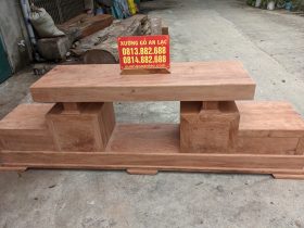 Combo bộ sofa góc L và kệ tivi 2 tầng gỗ hương đá nguyên khối (anh Hải, Thanh Hóa) 34 kệ tivi gỗ hương đá