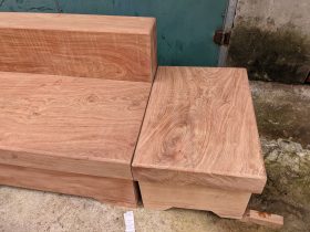 Combo bộ sofa góc L và kệ tivi 2 tầng gỗ hương đá nguyên khối (anh Hải, Thanh Hóa) 38 bàn ghế sofa gỗ hương đá nguyên khối