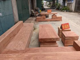 Combo bộ sofa góc L và kệ tivi 2 tầng gỗ hương đá nguyên khối (anh Hải, Thanh Hóa) 24 Combo bộ sofa góc L và kệ tivi 2 tầng gỗ hương đá nguyên khối