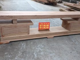 Combo bộ sofa góc và kệ tivi nguyên khối gỗ hương đá (anh Thắng, Hà Nội) 15 kệ tivi 2 tầng gỗ hương đá nguyên khối