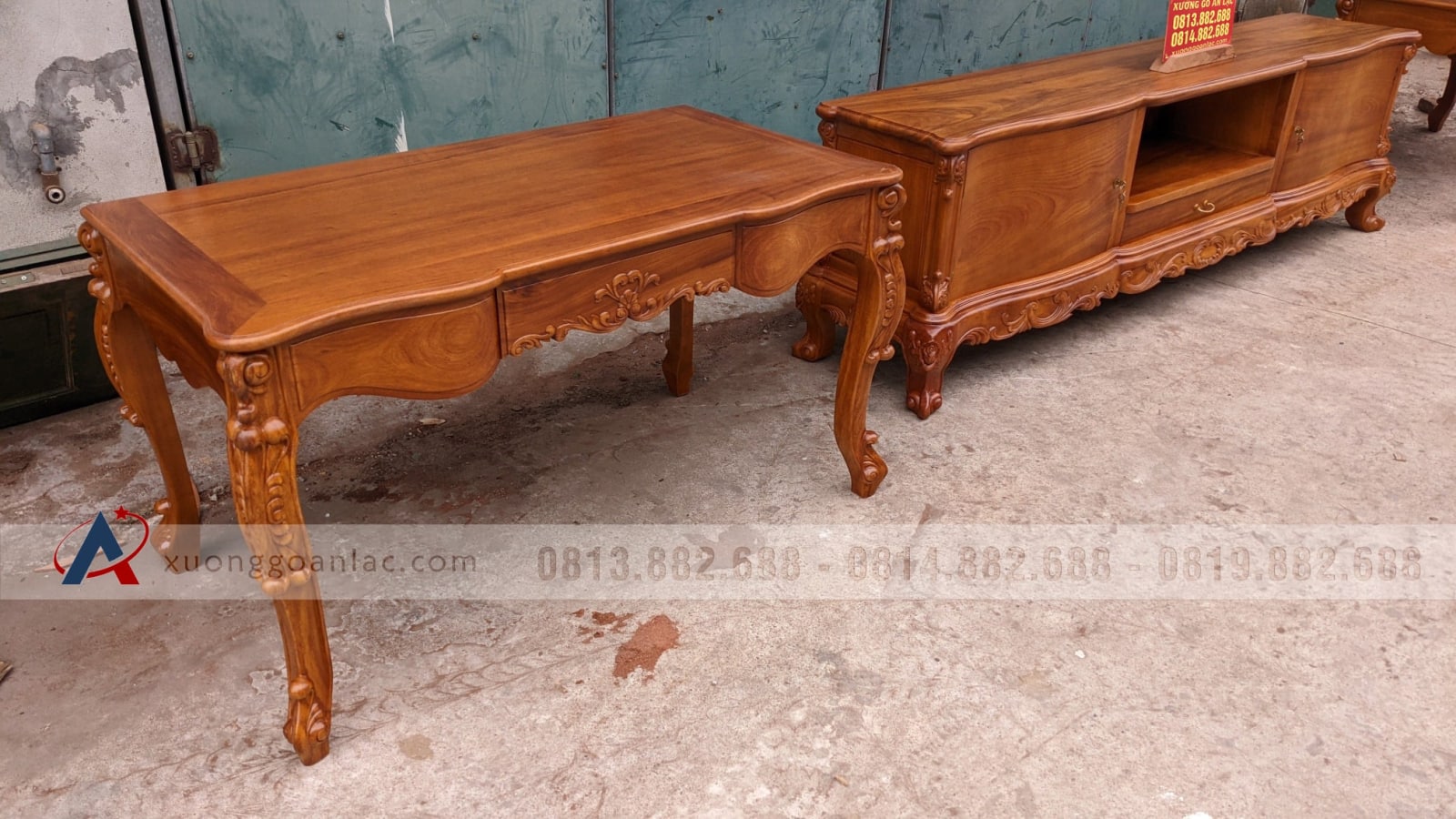 Combo nội thất louis tân cổ điển gỗ gõ đỏ cực sang trọng (Chị Hòa, Bắc Ninh) 14 Combo nội thất louis tân cổ điển gỗ gõ đỏ cực sang trọng (Chị Hòa, Bắc Ninh) - Ảnh 14