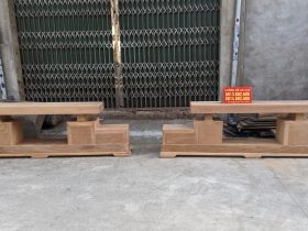 Kệ tivi nguyên khối 2 tầng 4 ngăn kéo gỗ Gõ 5 kệ tivi gỗ hương đá cao cấp