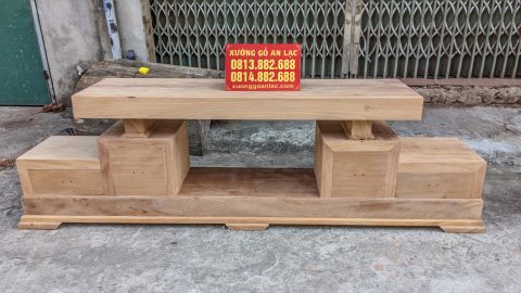 kệ tivi gỗ hương đá