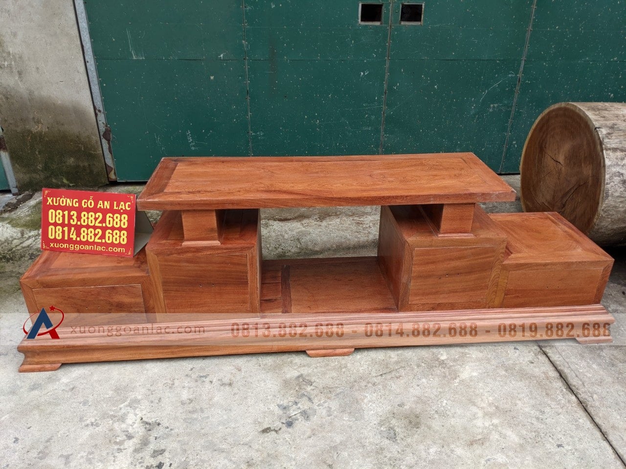 Mẫu kệ tivi sofa 2 tầng 4 2m45 ngăn kéo hàng vip khuôn mộng dày dặn (Chị Nhàn,Vĩnh Phúc) 3 Mẫu kệ tivi sofa 2 tầng 4 2m45 ngăn kéo hàng vip khuôn mộng dày dặn (Chị Nhàn,Vĩnh Phúc) - Ảnh 3