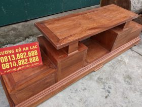 Mẫu kệ tivi sofa 2 tầng 4 2m45 ngăn kéo hàng vip khuôn mộng dày dặn (Chị Nhàn,Vĩnh Phúc) 14 kệ gõ hương đá tự nhiên