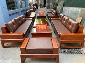 Sofa 2 ghế dài kê song song