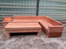 ghế sofa nguyên khối gỗ hương đá