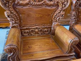 ghế hoàng gia gỗ hương