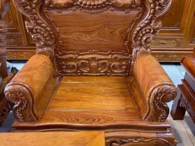 bàn ghế hoàng gia gỗ hương