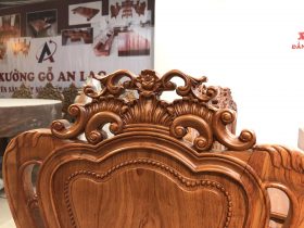 Mẫu ghế Louis không tay 52 ghế louis chương hoa hồng