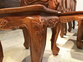 Mẫu ghế Louis không tay 50 ghế louis chân 8p