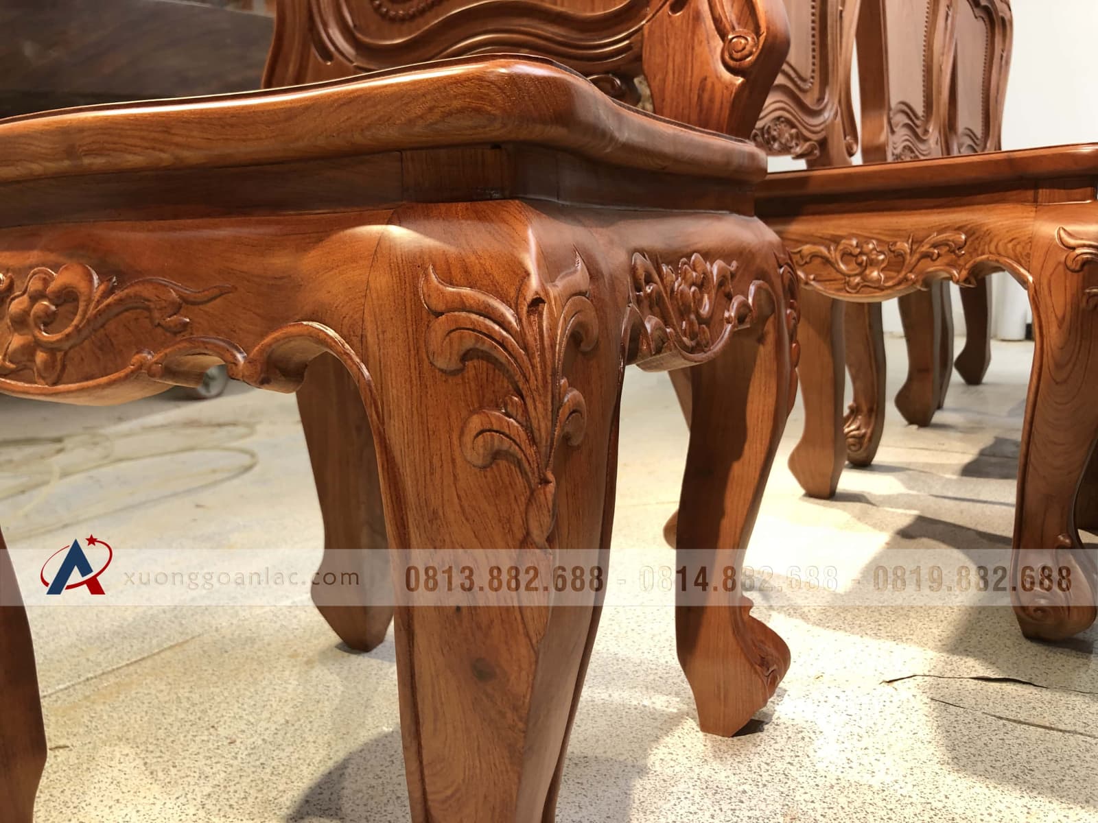 Mẫu ghế Louis không tay 23 ghế louis chân 8p