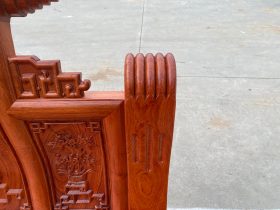 ghế âu á cuốn thư gỗ hương đá