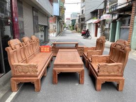 Combo nội thất hiện đại gỗ hương đá (anh Thiện, Vĩnh Phúc)
