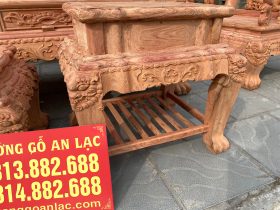 đôn kẹp gỗ hương đá bộ minh quốc